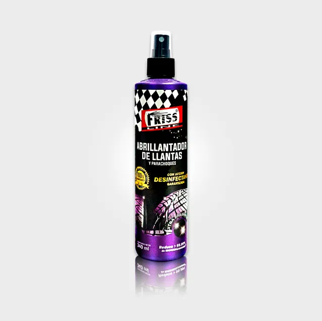 [F-A0301-S] ABRILLANTADOR DE LLANTAS Y PARACHOQUES 340ml - FRISS LINE