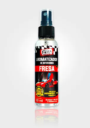 AROMATIZADOR DE INTERIORES FRESA x 60ml - FRISS LINE