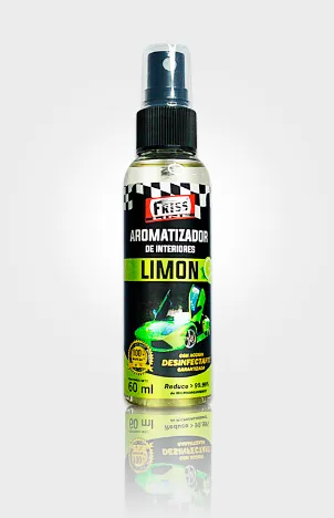 [F-A0113-S] AROMATIZADOR DE INTERIORES LIMÓN x 60ml - FRISS LINE