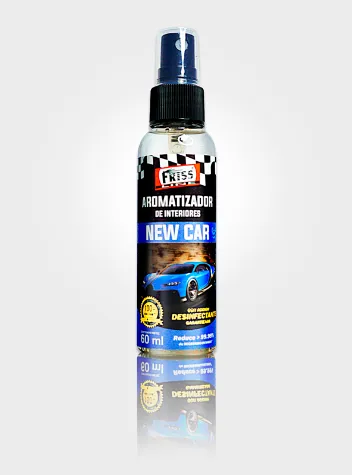 [F-A0114-S] AROMATIZADOR DE INTERIORES NEW CARS x 60ml - FRISS LINE