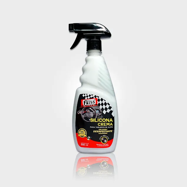 SILICONA CREMA PARA TABLEROS DE AUTO x 500ml CON GATILLO - FRISS LINE