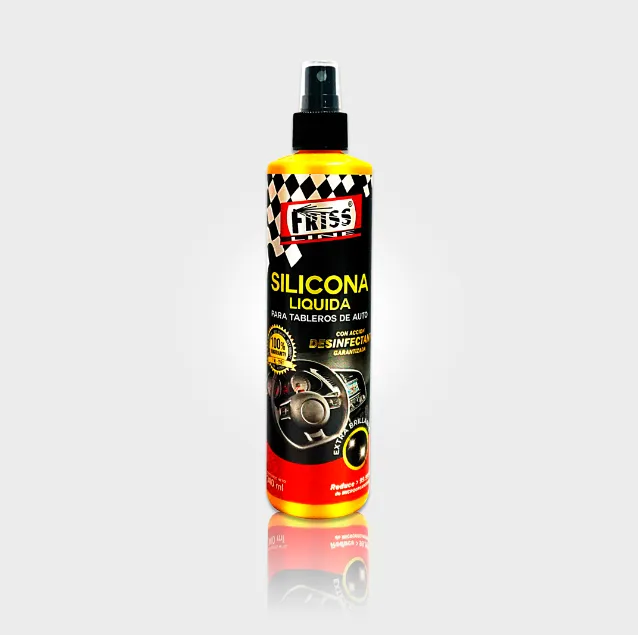 [F-A0346-S] SILICONA LIQUIDA PARA TABLEROS DE AUTO x 340ml  - FRISS LINE