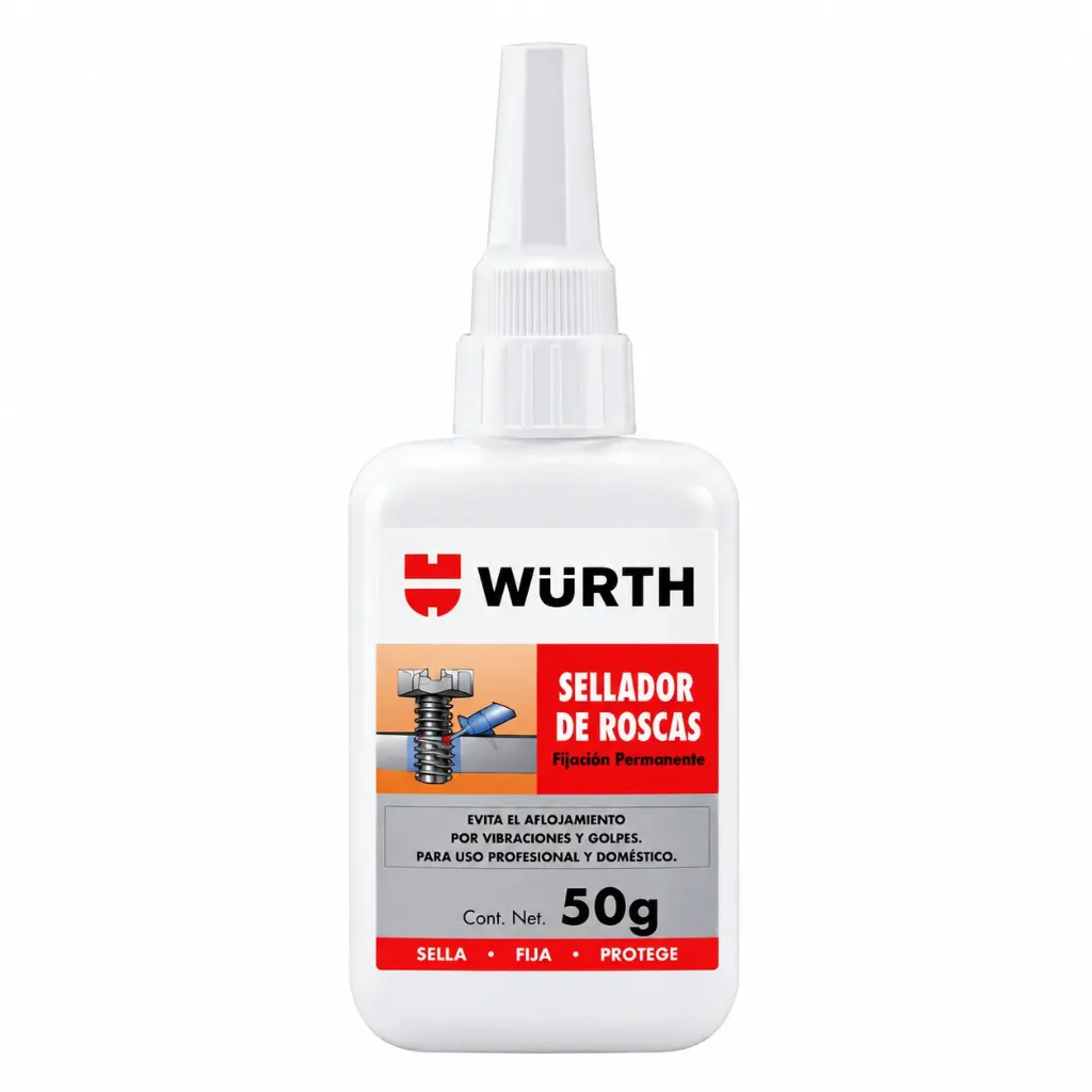 SELLADOR ROSCA MEDIA RESISTENCIA 50gr. - WURTH